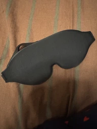 Маска для сна 3D Sleep Eye Mask и медитации дышащая повязка на глаза черная сон маски повязки + подарок: подарочная упаковка и беруши фото от покупателей 12
