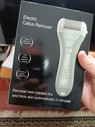 Пемза пилка для ног и пяток роликовая аккумуляторная Callus Remover 3W электрическая для шлифовки электропемза для педикюра USB зеленая фото от покупателей 13