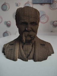 Картонный конструктор Cartonic 3D Puzzle Тарас Шевченко 147 элементов (CARTTARAS)