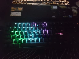 Клавиатура механическая проводная RZTK Bifrost Rainbow Dark Kailh Red фото от покупателей 16