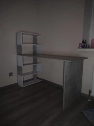 Стол компьютерный Moreli Christer Ш1416*В1226*Г600 Дуб сонома-Белый фото от покупателей 2