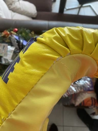 Дитяча боксерська груша Україна для дітей боксу хлопчиків 4 5 6 7 8 9 10 років великий патріотичний підвісний мішок 55 см з рукавичками спортивні боксерські груші з рукавицями фото від покупців 1
