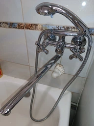 Смеситель для ванны Haiba Dominox 140 (латунь)