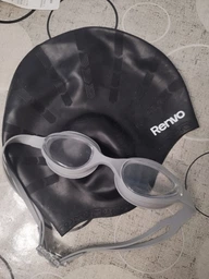 Окуляри для плавання Renvo Jinsuo Уні Anti-fog Сірий OSFM (2SG140-02)