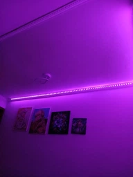 Умная светодиодная led лента rgb smd 5050 usb с bluetooth приложением разноцветная влагостойкая IP65 самоклеющаяся с пультом 5 метров лед диодная ргб мультиколор гирлянда блютуз от юсб powerbank повербанка для подсветки Авто ТБ ПК 5 вольт (El_App5050)