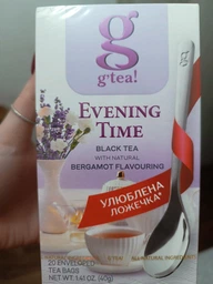 Чай черный Grace! Evening Time Байховый мелкий с ароматом бергамота 2 г х 20 шт (5060207690744)