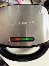 Сендвичница, гриль, вафельница, орешница Domotec MS-7704 прижимной из нержавеющей стали фото от покупателей 8