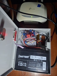 Перетворювач напруги з індикатором DC-DC понижуючий LM 2596 (221230)