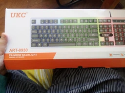 Клавиатура проводная игровая RIAS TLK 87 с RGB подсветкой USB Black (3_05774) фото от покупателей 6