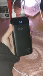 Внешний аккумулятор 20000mAh KLGO KP-89 Чёрный фото от покупателей 1