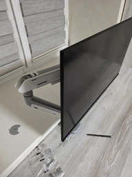 Настольное крепление для монитора Anda Seat Stealth Pro II 17''-42'' White (AD-W-A9-1S-BW) [123484]
