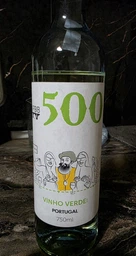 Вино 500 Vinho Verde белое полусухое 0.75 л (5602281507534)