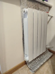 Теплоотражающий экран на самоклейке 100х50см 107-1023311 фото от покупателей 1