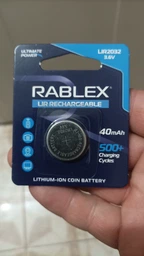 Аккумулятор Rablex LIR2032 3.6V 75mAh (RLIR2032)
