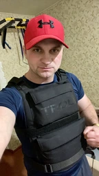 Жилет утяжелитель Troli weighted sand vest 20кг кордура черная