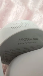 Смарт проектор для фильмов домашний кинотеатр Android 280 ANSI HD 720P поддержка 4к Wi-Fi 6 Bluetooth Salange Home hy300 pro Ultra портативный для дома офиса и презентаций HDMI USB 180° поворот черный фото от покупателей 2