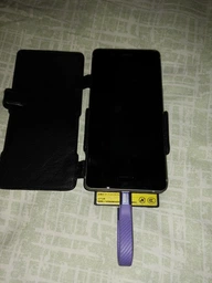 Кабель USB Type-C MISSION 40 Gbit, 250 W, 8K гибкий с брелоком, сиреневый фото от покупателей 2