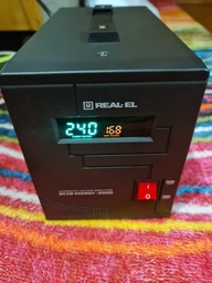 Стабілізатор напруги Real-El Stab Energy-2000, Black (EL122400013)