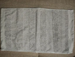 Полотенце махровое MBM HOME для ванной 30x50 см Нежность Серый (BT-11 S GRAY)