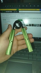 Кистевой эспандер EasyFit Hand Grip PRO 114 кг синий (ручной пружинный тренажер ножницы с нагрузкой 250 lb) EF200LB-BL фото от покупателей 6
