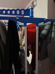 Сушарка для білизни для підлоги Garment Rack With Wheels TM-0035 на 20 кг 3 яруси на колесах фото від покупців 15