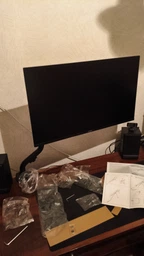 Настільне кріплення для монітора OfficePro MA301 з пружиною 17-32" 2-8 кг Black фото від покупців 1