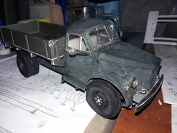 Журнал "Бумажное моделирование" №57. Автомобиль ГАЗ-51