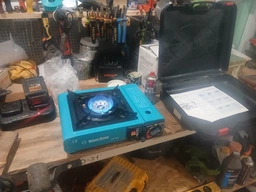 Плита газовая туристическая настольная портативная с пьезоподжигом BDZ-155A Happy Home фото от покупателей 10