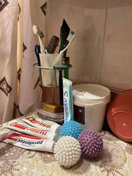 Кульки для прання одягу та пуховиків RZTK Wash Set, набір 6 шт + мішок для прання 60x60 см фото від покупців 4