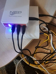 ИБП/Mini UPS/Powerbank для роутера NEP QX-600, 5V/9V/12V, 25W, 8800mAh, Box, Блок питания 220/12V фото от покупателей 1