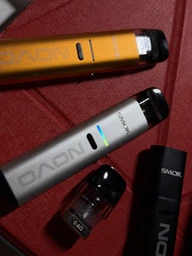Многоразовая pod система Smok Novo Eco Silver вейп до 30 Вт электронная сигарета 1000 мАч смок ново эко серебристая фото от покупателей 2