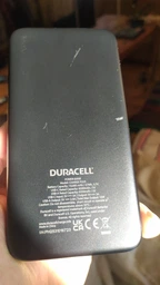 УМБ Duracell | CHARGE PLUS | 10000 mAh | 15W | Black (DRPB3009A) фото от покупателей 18