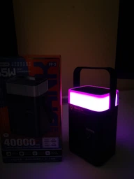 Повербанк для ноутбука Remax FP-3 40000 mAh 65W 2USB/2Type-C Портативний зовнішній акумулятор Power Bank зі швидкою зарядкою та ліхтариком Black фото від покупців 1
