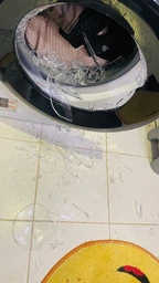 Стиральная машина Indesit фронтальная, 6кг, 1200, A+++, 44.6см, дисплей, пар, инвертор, люк черный, белый фото от покупателей 2