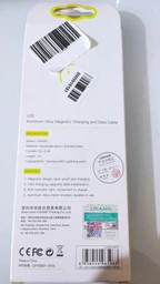 МАГНИТНЫЙ КАБЕЛЬ USAMS U28 USB – type-C ДЛЯ ЗАРЯДКИ И ПЕРЕДАЧИ ДАННЫХ FAST CHARGING 9V-2A/5V-3A овал(SJ327USB01)