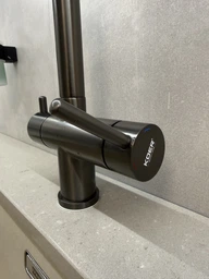 Смеситель для кухни с выходом для питьевой воды KOER KB-72001-07 (Цвет графит) (KR3393) kr