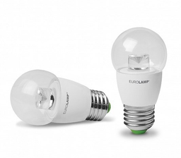 Лампа светодиодная EUROLAMP ЕКО G45 5Вт E27 3000K 450Лм (LED-G45-05273(P))