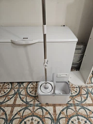 Комплект для уборки RZTK Spin Mop (швабра и ведро с отжимом) + 1 дополнительная сменная насадка фото от покупателей 3