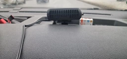 Автомобильный тепловентилятор - обогреватель салона авто 2в1 керамический кондиционер автодуйка печка в машину на 12/24V фото от покупателей 4