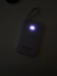 Батарея универсальная Canyon 10000mAh OnPower 101 PD/22.5W built-in cable Black (CNS-CPB101BK)