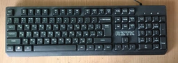 Клавиатура проводная RZTK Membrana RGB USB Black фото от покупателей 11