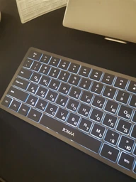 Беспроводной комплект JOMAA клавиатура + мышь с подсветкой 2.4 Ghz фото от покупателей 1