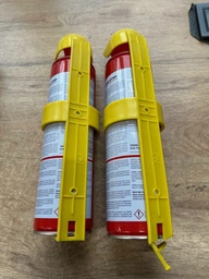 Вогнегасник вуглекислотний (Fire Stop) 1кг. жовта кришка F1-25 фото від покупців 2