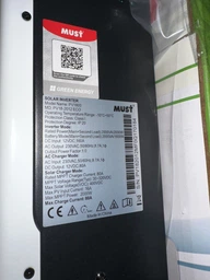 Гибридный инвертор MUST PV18-2012ECO, 2000W, 12V, ток заряда 80A, 170-280V, MPPT (80А, 30-320 Vdc), 290х367х111 мм, 6 кг (YT44593) фото от покупателей 4