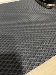 Килимок придверний в передпокій, для взуття, брудозахисний EVAPUZZLE 80x60 см сірий фото від покупців 1