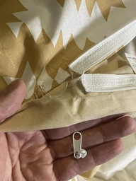 Комплект постельного белья MirSon Двуспальный 175х210 см 17-0729 Golden Geo Zebra Бязь (2200010822571) фото от покупателей 2
