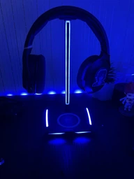 Подставка для геймерских наушников RGB New Bee NB-Z12 Black фото от покупателей 3