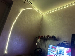 Розумна світлодіодна стрічка RZTK Smart RGB LED BT USB 5м + пульт фото від покупців 10