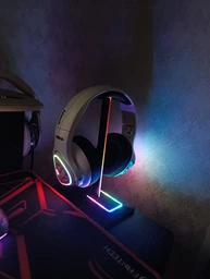 Підставка для геймерських навушників RGB New Bee NB-Z8 Black фото від покупців 5