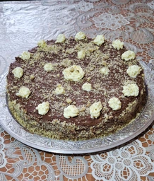 Коржи для торта Киевский Merci белковые 450 г с ядрами арахиса набор коржей для домашнего торта готовые к использованию фото от покупателей 5